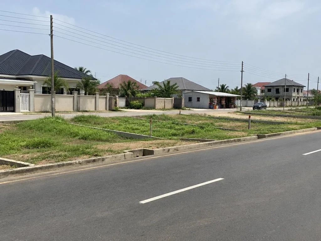 Dawhenya land plots for sale by Goldenlet Estate